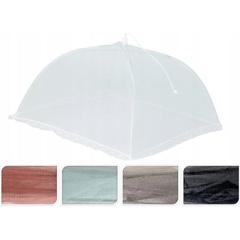 Dekorative Lebensmittelabdeckung aus Polyester, bunt, farblich abgestimmt, 30 cm, 1 Stück.