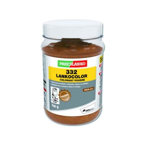 Farbpulver 332 LANKOCOLOR PAREXLANKO - Mörtel, Zement, Gips - hellbraun - 700 g