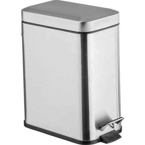 WENKO Treteimer Square Aspekt matt, 5 Liter (1/3)