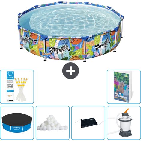 Bestway Bestway Steel Pro Ronde - Jungle - 305x66 cm - 7-pièces  S12 (1/5)