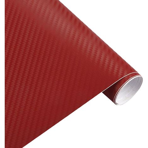 Rollo de lámina adhesiva de fibra de carbono 3D multicolor para coche y motocicleta 127 x 30 cm (1/5)
