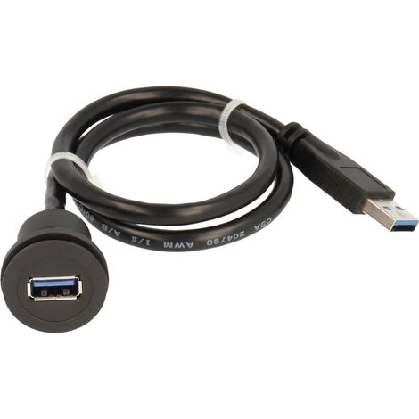 2 x USB 3.0 Buchse A - 2 x USB 3.0 Stecker A    RRJUSB3SW Schlegel Inhalt: 1 St.