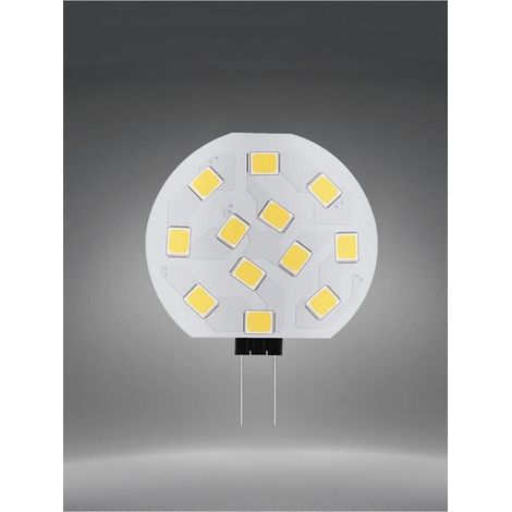 3 X Lampadina 12 Led Luce Naturale Lampada Slim Piastra Tonta G4 2 Watt (1/3)