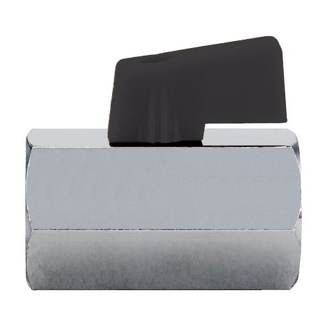 VALVOLA MINI A SFERA X SCALDACQUA 125 ITAP - OTTONE CROMATO 1/2FF- 5 pezzi