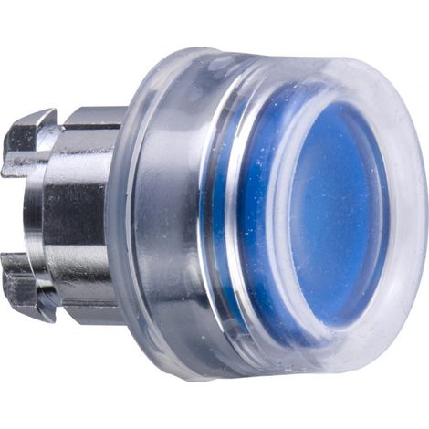 Harmony tête de bouton poussoir lumineux - Ø22 - bleu - ZB4BW563 (1/2)