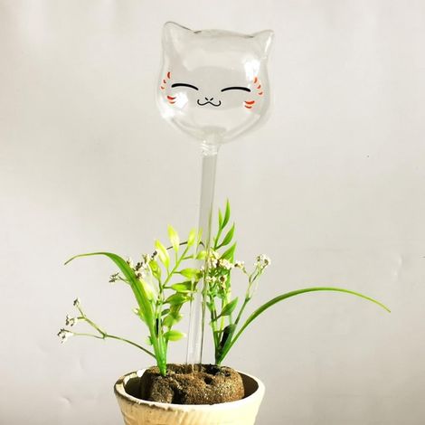 Globe Arrosage Verre - 180 ml - Pour Plantes Intérieures et Extérieures - Autonome Jusqu'à 1 Semaine - 1 Pièce (1/5)