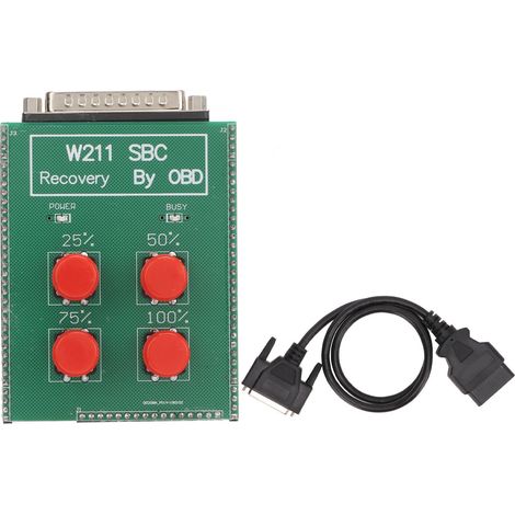 Outil de réinitialisation ABS SBC, Code de réparation C249F de remplacement pour Mercedes Benz W211 classe E R230 SL vert (1/5)