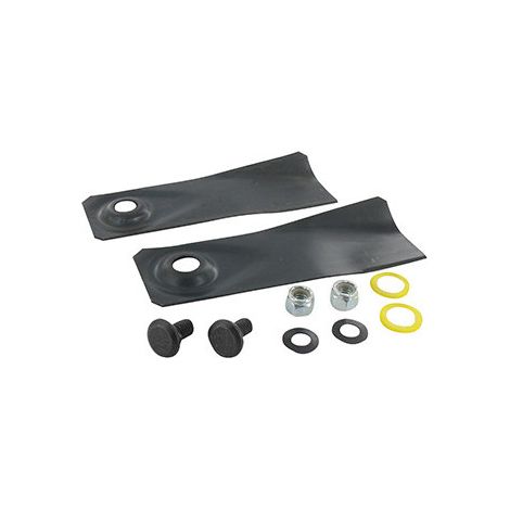 Anpassbare Messer für Victa Pro 550, Super 600 Rasentrimmer. Ersatzteil Ca09276s - Länge: 167 mm, Bohrung: 15 mm.