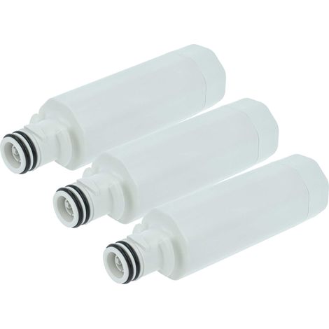 vhbw 3x Fridge Water Filter compatible with LG GM-L237PQLB.AWBCCLM, GM-L237PSLB.ASTCNA0, GM-L237PSLB.ASTCNA1 Refrigerator