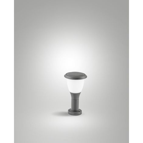 Luminaire extérieur Fabas Luce Thiago Dark Grey aluminium gris Ø 16,5 cm E27 IP65 réf. 6566-11-294 (1/3)