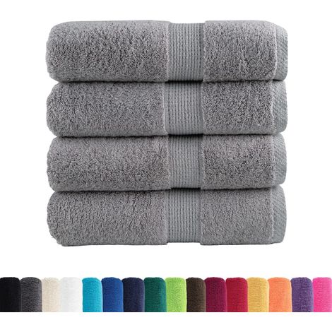 Serviettes d'invité de qualité supérieure SOLUND 4 pcs gris
