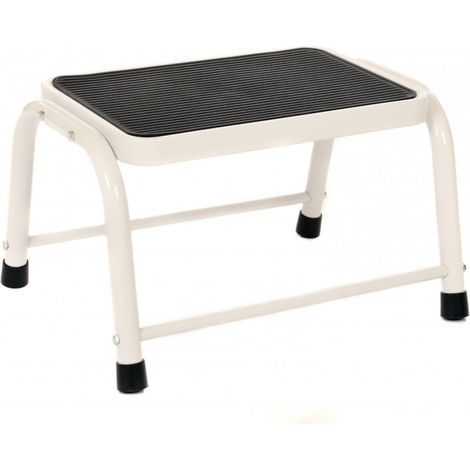 Oypla Single Caravan Step Stool Steel Non Slip Rubber Tread Safety (1/5)