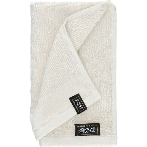 SCHÖNER WOHNEN asciugamano per gli ospiti SENSE-6 - Set da 6 30x50 cm, Bianco (1/5)