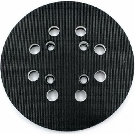Plateau de ponçage pour Bosch - Ø 125 mm - Dureté moyenne - Avec système accessoires pour ponceuse excentrique PEX 300/400 AE / 4000 AE / Advanced Orbit 18 (1/4)