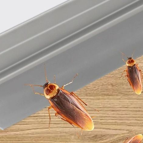 Fermaporta, guarnizione inferiore per porte esterne e interne, guarnizione di tenuta, isolamento acustico e termico per finestre da garage, guarnizione di tenuta (grigia) (1/4)