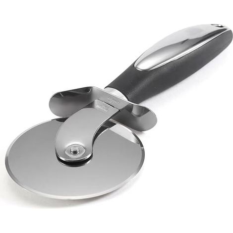1 pièce, couteau à pizza, roulette à pizza, acier inoxydable, pour couper les pizzas et autres aliments nécessitant un couteau à pizza. (1/5)
