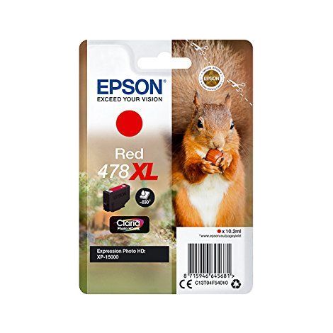 Epson Tintenpatrone red Claria Photo HD 478 XL T 04F5 (1/3)