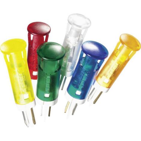 Voyant Led - Indicateur Lumineux Rouge - Tension 24 V Cc - Pour Tableau De Bord Industriel - 1 Pièce