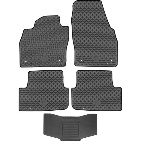 Tappetini Doma 221171 + copertura 251992 - Seat Ibiza V 2017- / VW Polo VI 2017- / Audi A1 II 2018- / Seat Arona 2017-2021, vano piedi, AV2 anteriore (1/5)