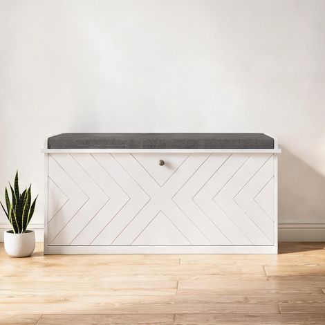 SunJet Console, table console, Banc à chaussures 100x26x48 cm - Réf. M8QVRZ4ENREJ (1/5)