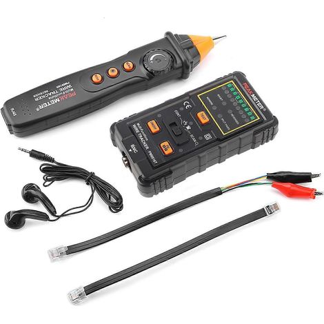 PEAKMETER PM6816 Détecteur de câbles réseau multifonctionnel RJ45 RJ11