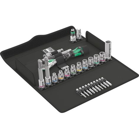 Set di bussole e inserti per avvitare 3/8" WERA Bicycle Set 7 (27 pezzi) (1/5)