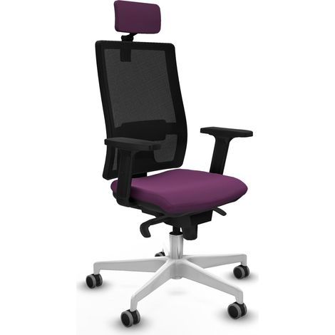 Chaise de bureau piqueras y crespo noir mousse haute qualité