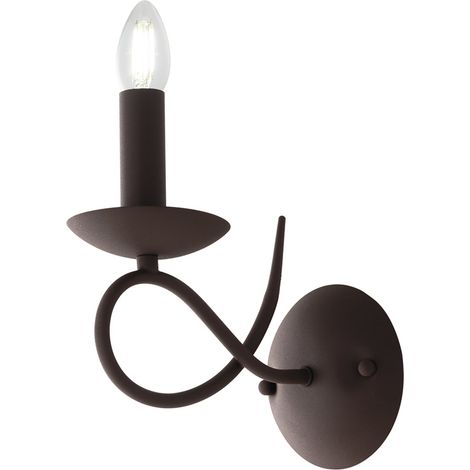 "Applique GINEVRA in metallo corten" (1/2)