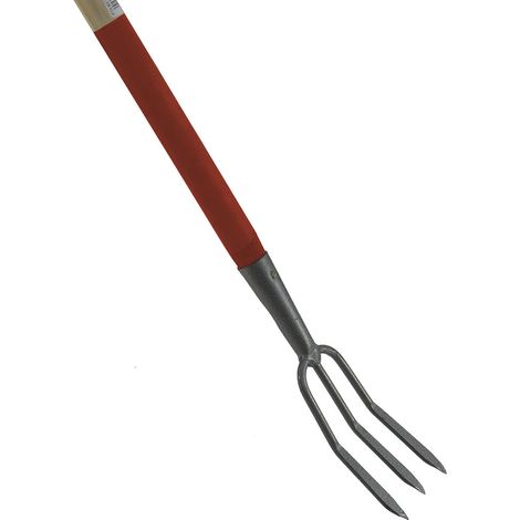 MERMIER Fourche à rosier 3 dents avec manche longueur 110cm Ø28mm