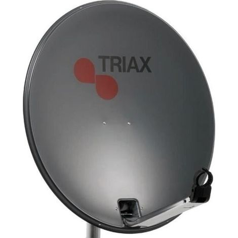 Parabole - TRIAX - TDS64 - Acier galvanisé - Système Clic-On - Couleur Anthracite