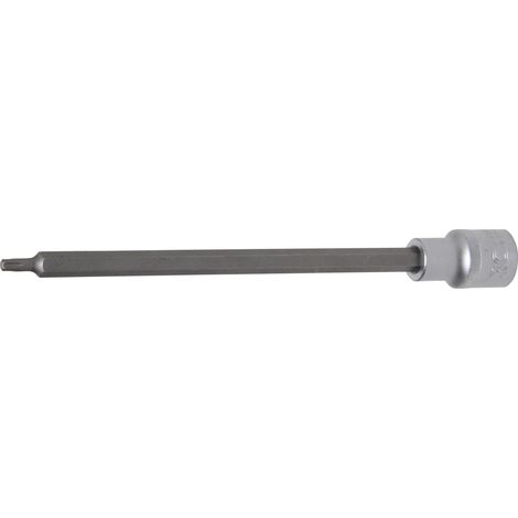 BGS  Punta  destornillador  longitud  200  mm  accionamiento  cuadrado  interior  12,5  mm  (1/2")  perfil  T  (para  Torx)  T25  -  9365 (1/2)