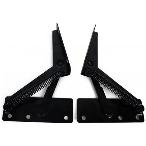Support de levage pliable, charnière à ressort de canapé à 80 degrés, support de connexion boîte de rangement canapé-lit armoire (1 paire) (1/5)