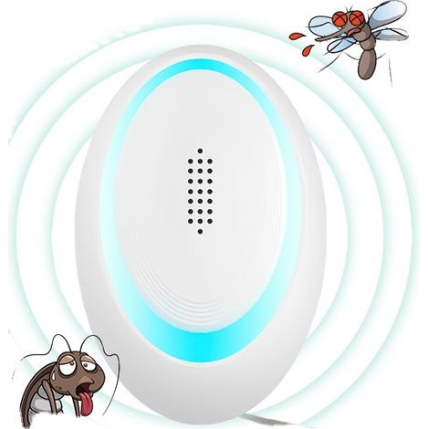 Lot de 6 répulsifs ultrasoniques anti-rongeurs, appareil électronique haute fréquence contre souris rats fourmis et araignées (1/5)