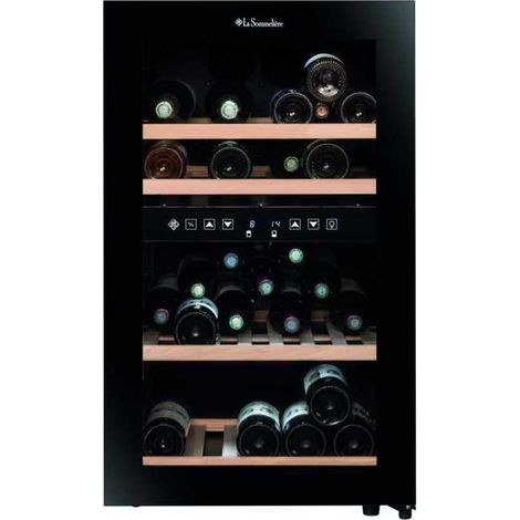 La Sommeliere SLS45DZ Weinkühlschrank schwarz 45 Flaschen (1/3)