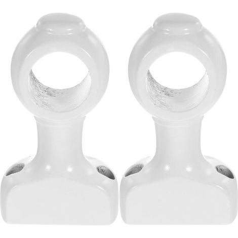 Support De Tige De Rideau Mural Lot De 2 Supports Pour Tringles Facile À Installer Pour Salon Chambre Bureau Décoration Moderne (1/5)
