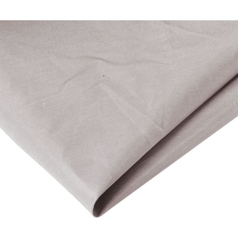Funda protectora para arenero hexagonal – impermeable con cordón ajustable – poliéster 190T color plata – 140 x 110 x 20 cm (1/5)