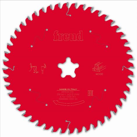 Lama per sega circolare portatile FREUD - Ø190 2,4/1,6 Fastfix Z48 BA 5° - F03FS09770 -FR13W004T (1/2)