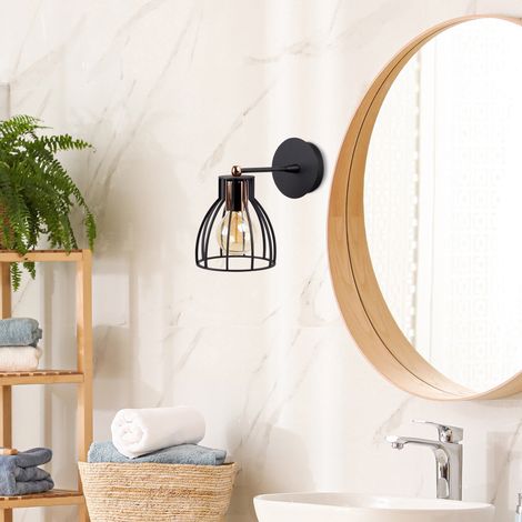 Wandlampe Black Metal Delano