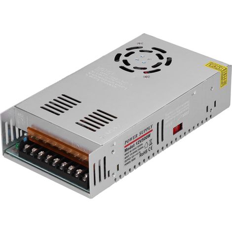 Alimentation à découpage YY-500-12 AC 90-264V vers DC 12V 41.7A 500W IP20 pour équipement de vidéosurveillance