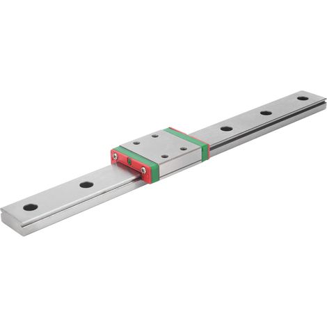 Rail de guidage linéaire, rail de bloc élargi, accessoire de mouvement de plateforme en acier inoxydable MGW9C-200-1R (1/5)