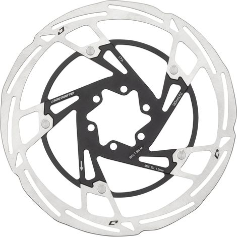 Disque De Frein Vélo 180mm 6 Trous - Refroidissement Optimisé - Jagwire