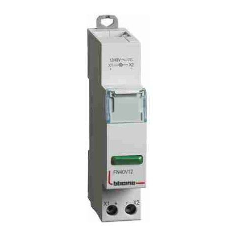 BTIFN40V12 Portalampada per segnalazione con Led verde