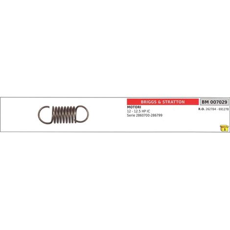BRIGGS & STRATTON Drehzahlreglerfeder für 12 PS Rasentraktormotor 007029