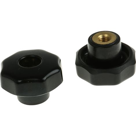 Bouton de serrage RS PRO M6 x 9mm ( Prix pour Paquet de 10 )