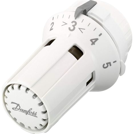 1 Tête thermostatique liquide, plage 8-28°C, protection gel, pour radiateur