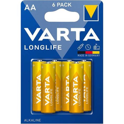 20 x VARTA BATT LONGLIFE ALCALINA STILO BL 6 PZ