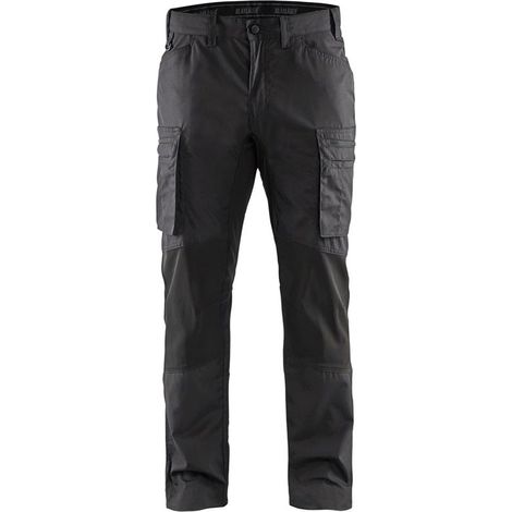 Blakläder Pantalon de maintenance, gris foncé / noir, Taille de confection DE: 25 (1/5)