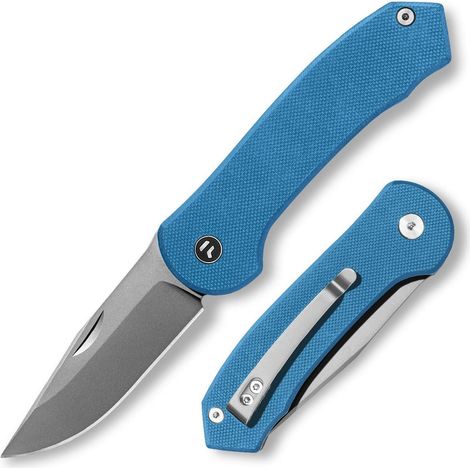Klappmesser mit 7,25 cm VG10 Klinge und G10 Griff, blau