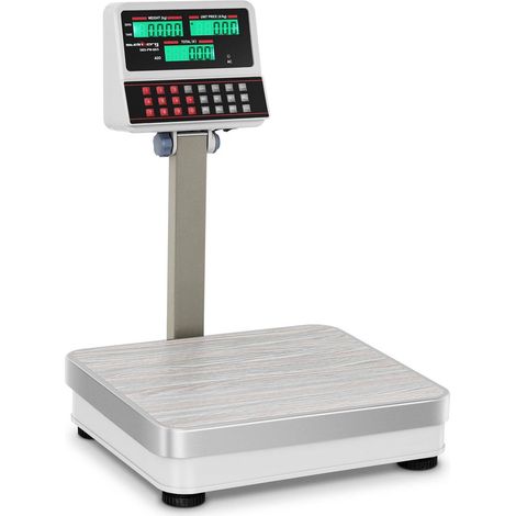 Bilancia da officina con piattaforma LCD SBS-PW-100 fino a 100 kg (1/8)