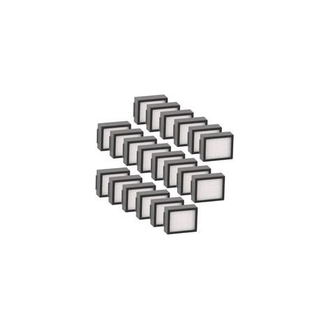 Bardusch-(20 pièces) Filtres HEPA de remplacement compatibles avec iRobot Roomba i7 i7+ J7 j7+ Plus i3 i3+ i2 i2+ i1 i1+ i4 i6 i6+ i8 i8+ E5 E6 E7, EVO, EI et J Series Kit de filtres Accessoire (pas p (1/5)